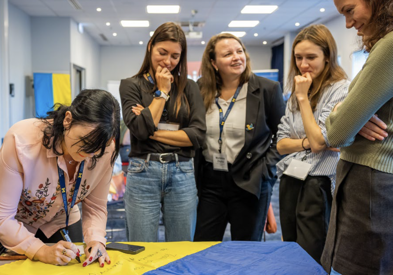 Ukraine participants of the NGO leadership workshop